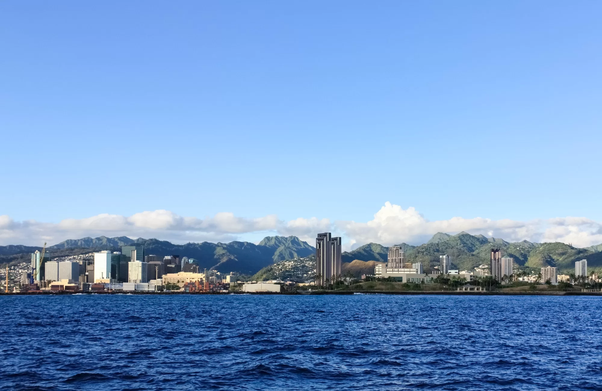 honolulu coastal scenery