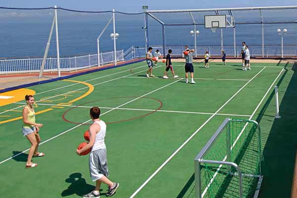 Basketball Volleyball Tennis Court
